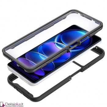 360 laipsnių smūgiams atsparus dėklas (Xiaomi Poco X5 5G/Redmi Note 12 5G) 360 laipsnių smūgiams atsparus dėklas (Xiaomi Poco X5 5G/Redmi Note 12 5G)